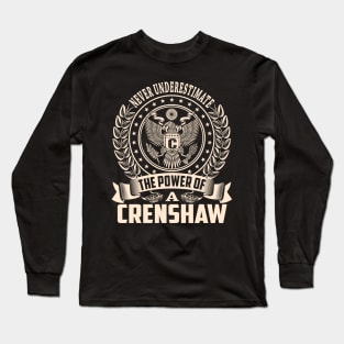 CRENSHAW Long Sleeve T-Shirt